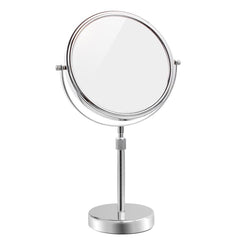 Nicesail front view chrome mirror showing stable base and large 8 inch face for wider view