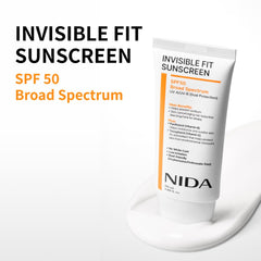 NIDA close-up of lotion texture for quick absorption benefit