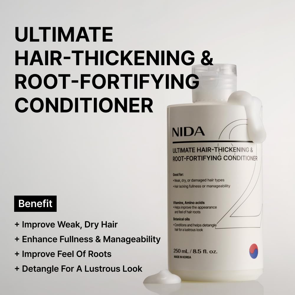NIDA pump and label close-up highlighting ingredients and clear usage directions