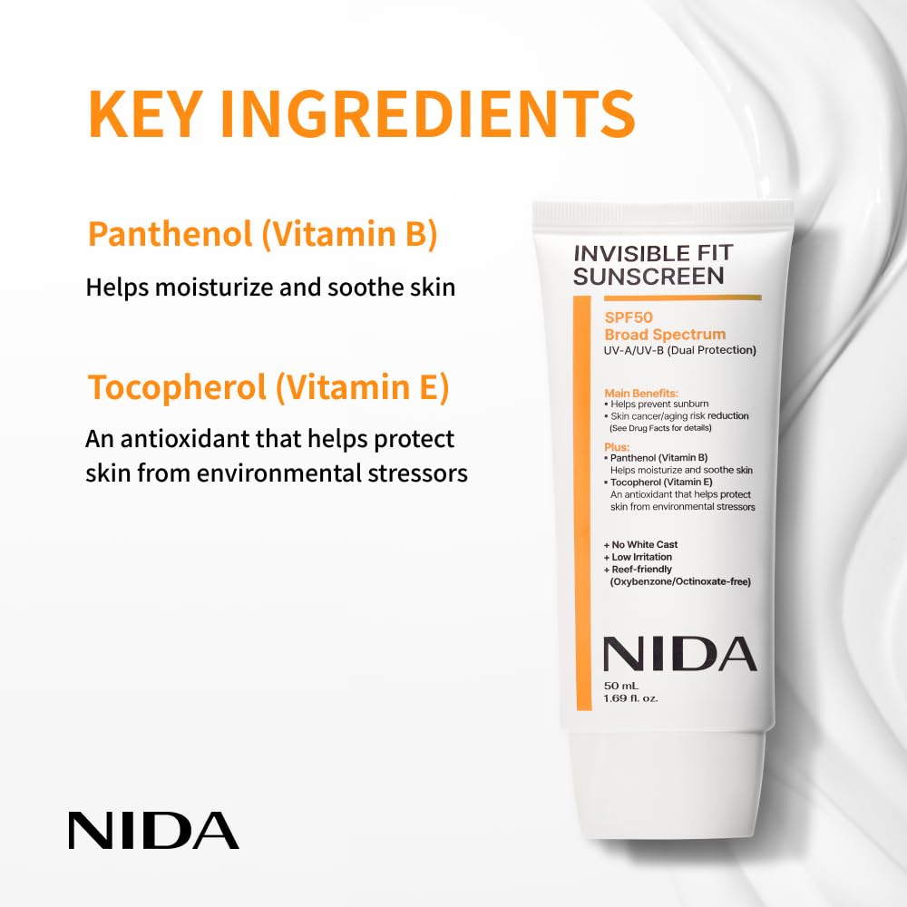 NIDA tube beside a hand to show compact 50ml size benefit