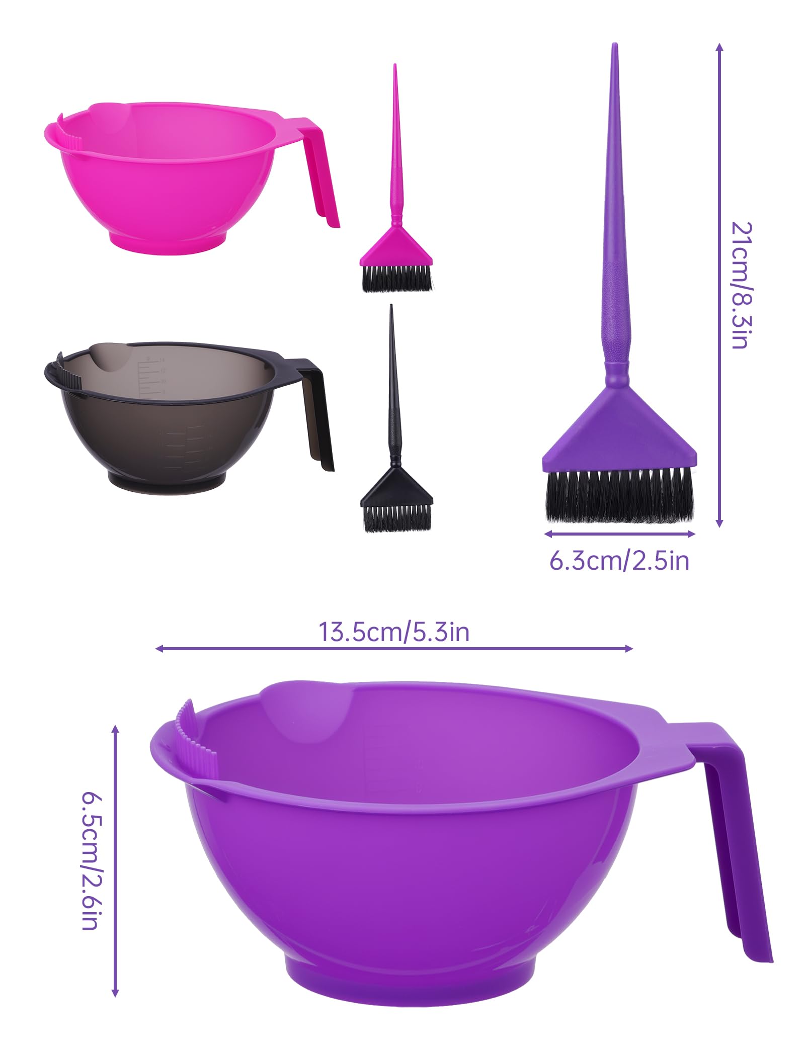 NiHome bowls stacked during cleaning showing lightweight, durable plastic for quick rinse