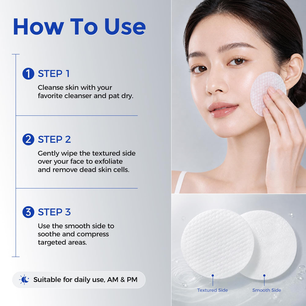 NING DERMOLOGIE pads applied to chest showing body blemish treatment and smoother skin