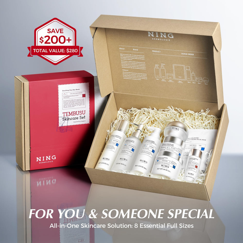 NING DERMOLOGIE amino acid cleanser pump close-up for gentle effective cleansing