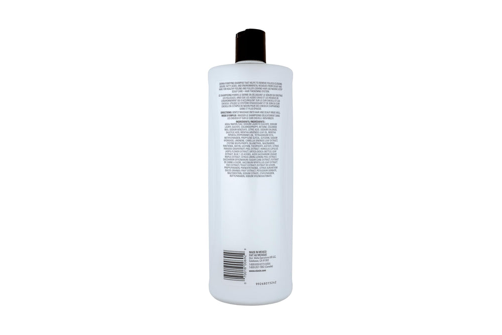 NIOXIN Conditioner and Treatment paired with shampoo to maximize results