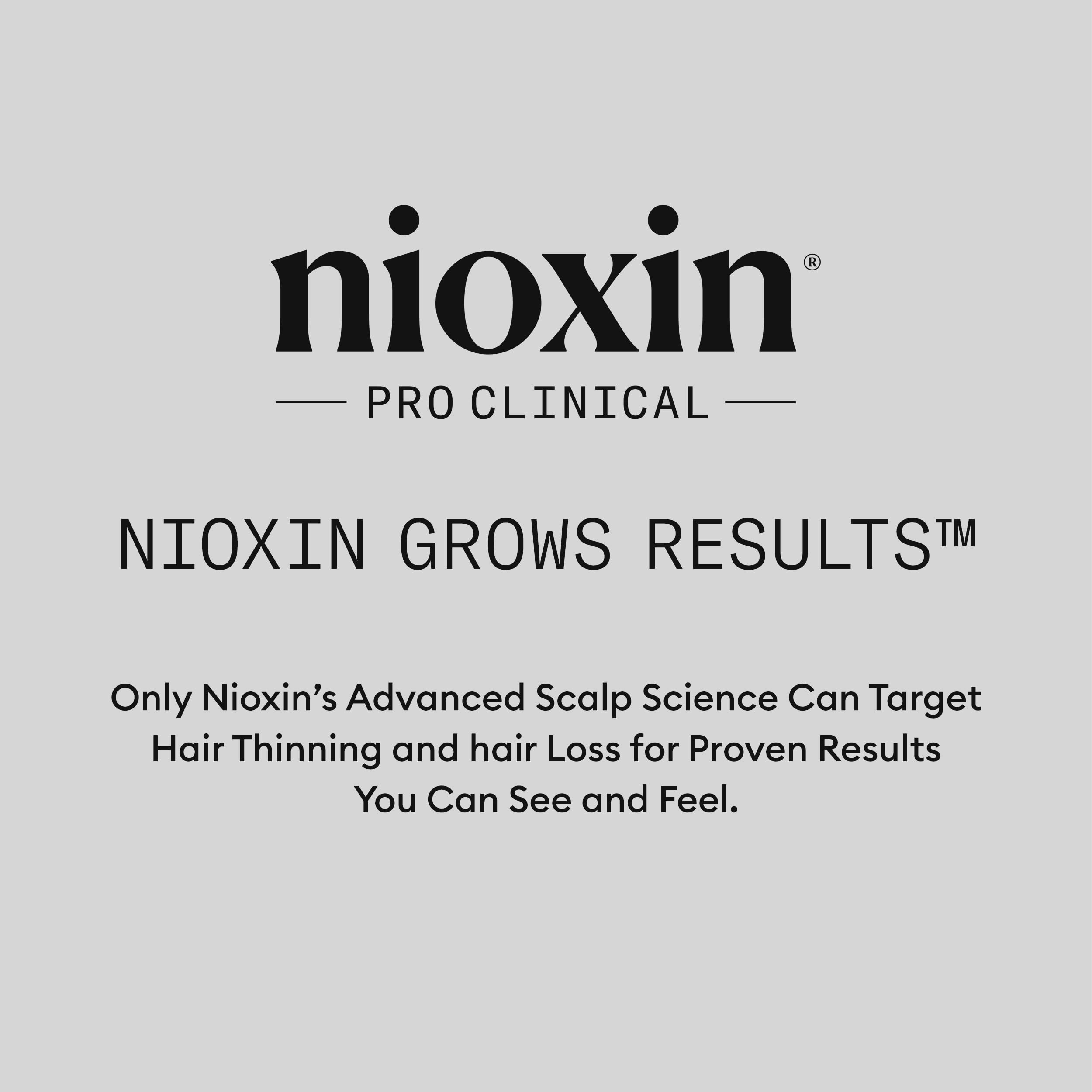 NIOXIN layered under styling product on hair, compatible with styling benefit