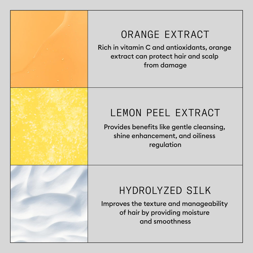 NIOXIN rinsing mask from hair displaying smooth, manageable finish benefit