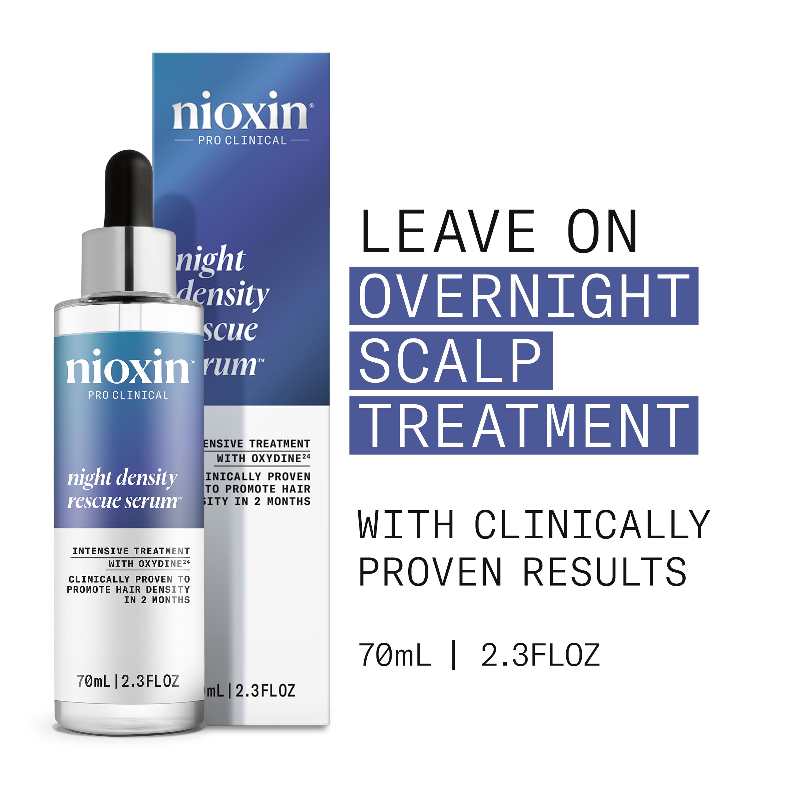 Nioxin back label close-up with directions and ingredient clarity benefit