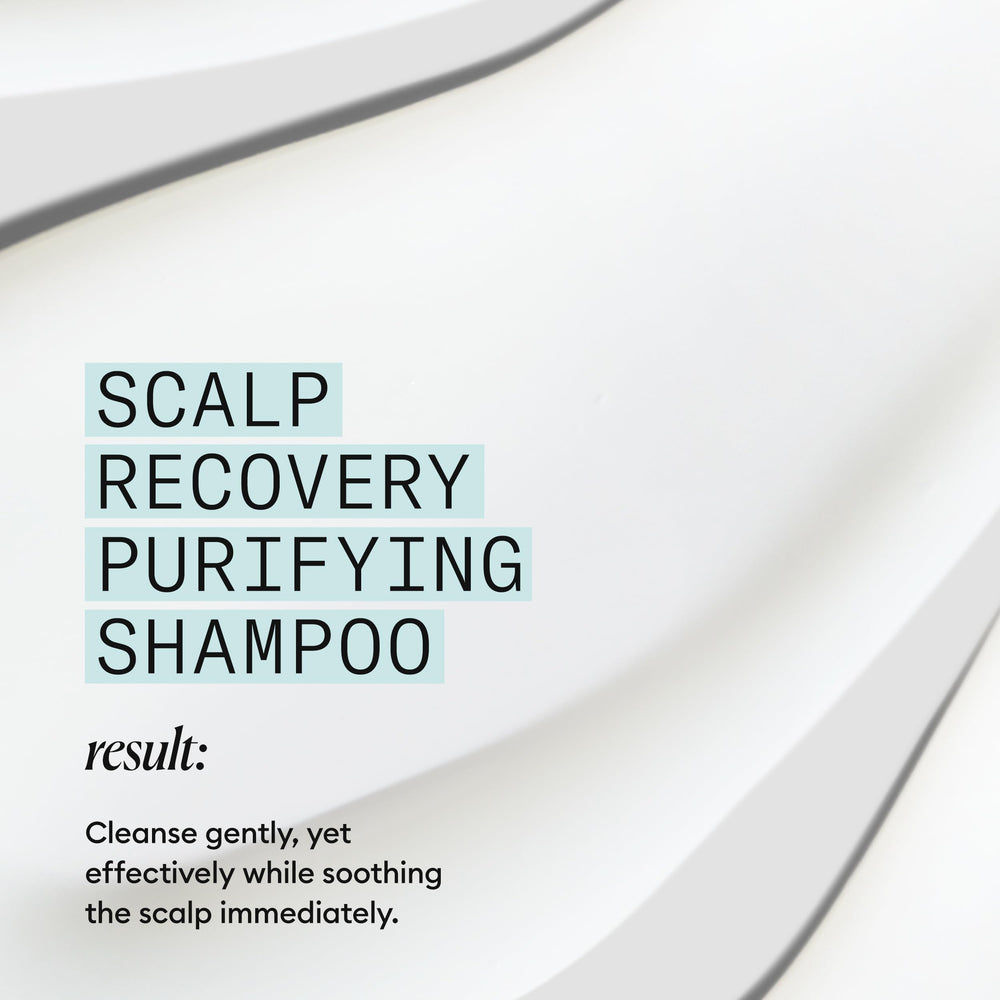 NIOXIN product flatlay with key ingredients illustrating calming benefits