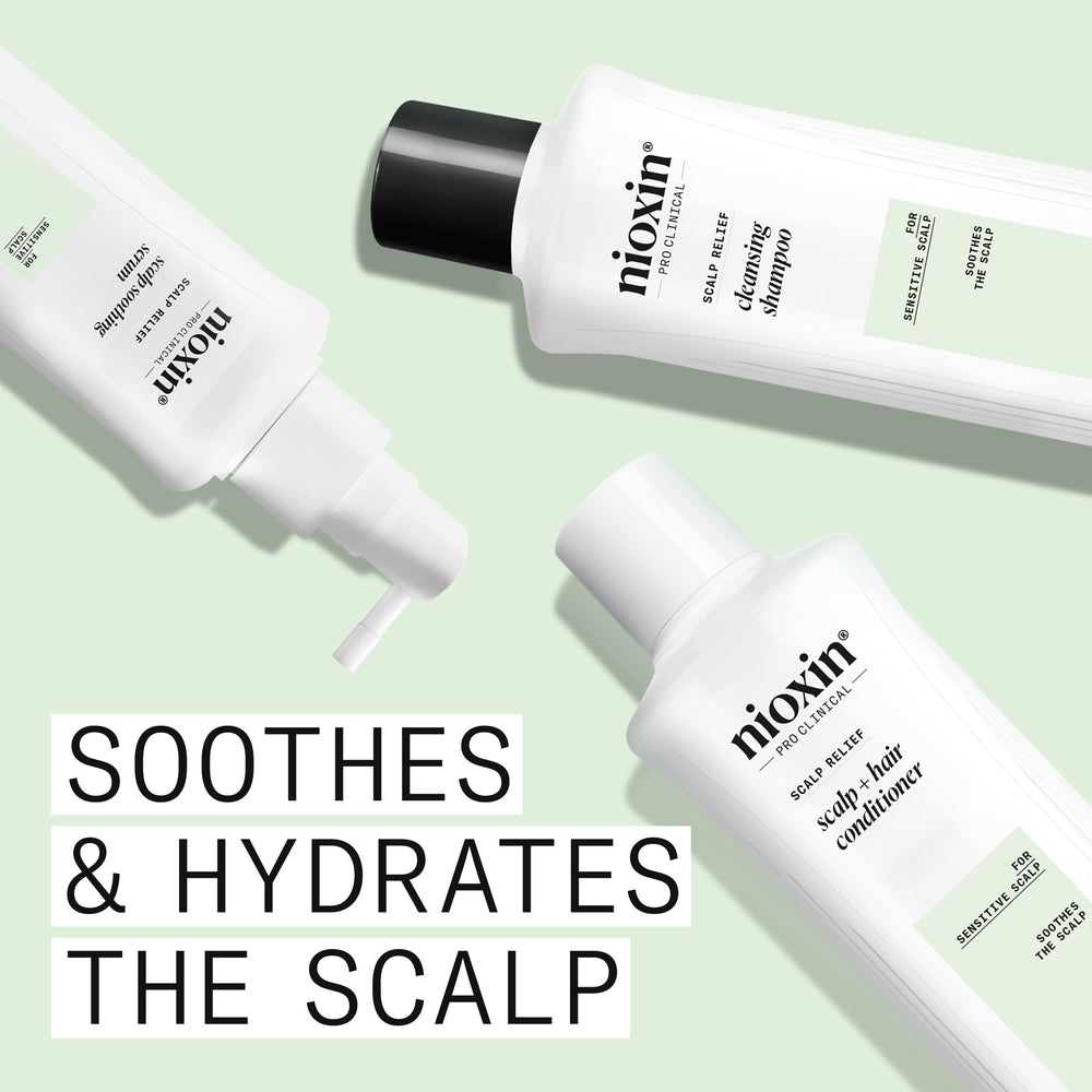 NIOXIN conditioner cream texture close-up showing nourishing hydration