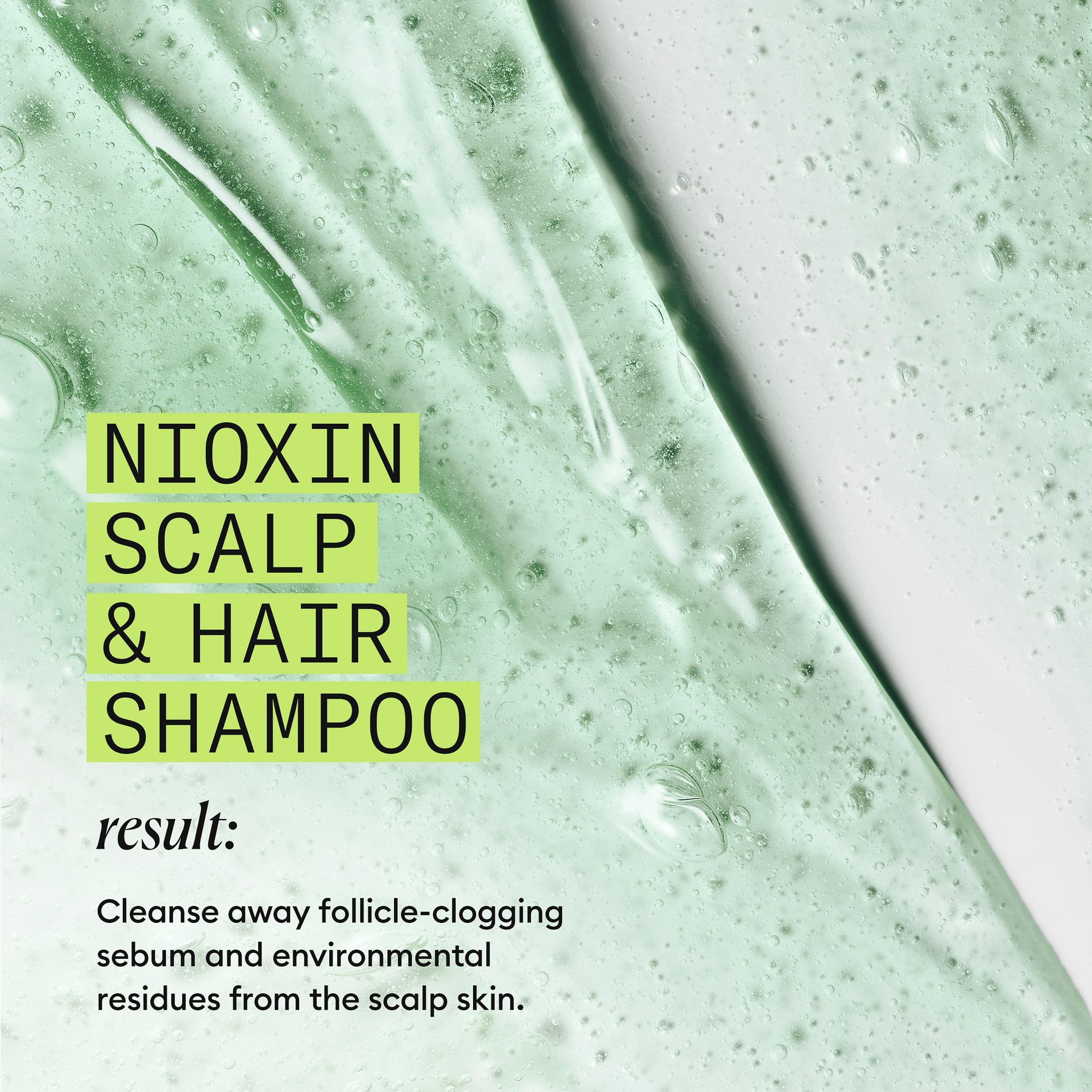 Nioxin paired with conditioner to show complete System 2 regimen benefit