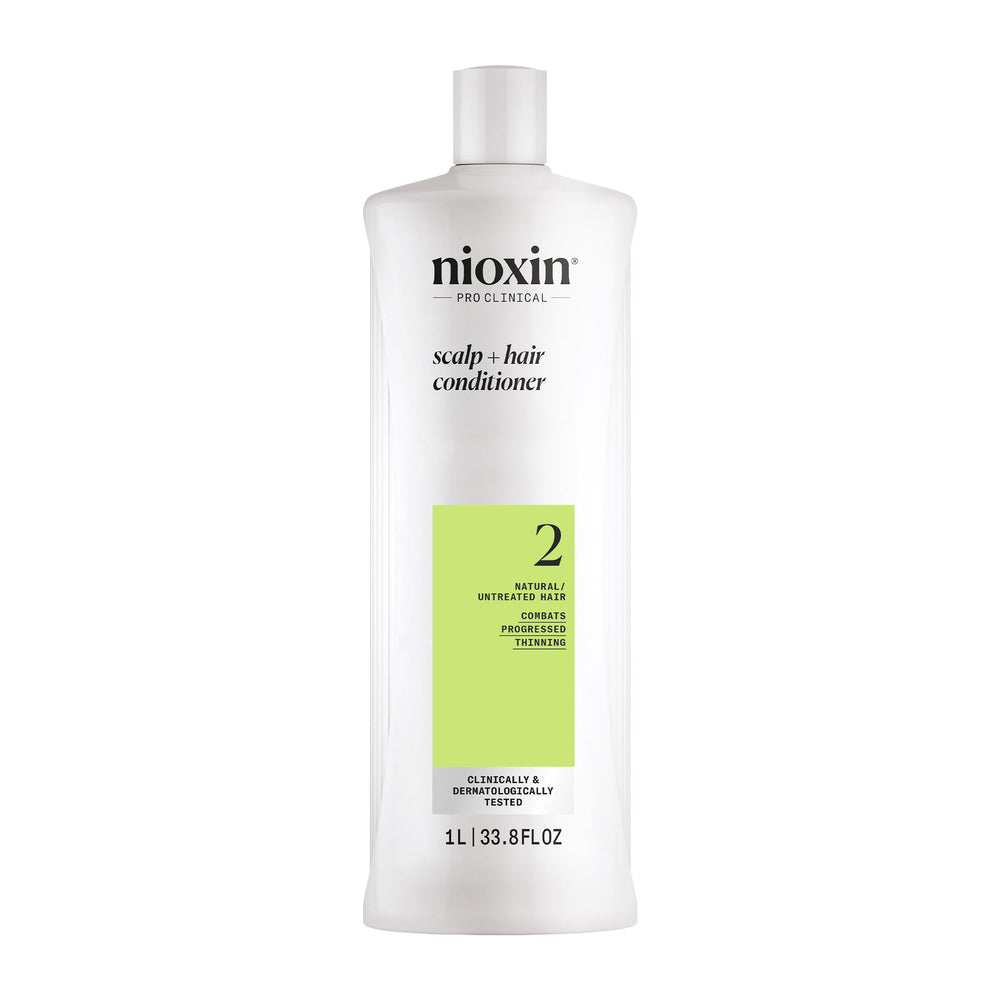 NIOXIN front packaging showing product and benefit of fuller-looking hair