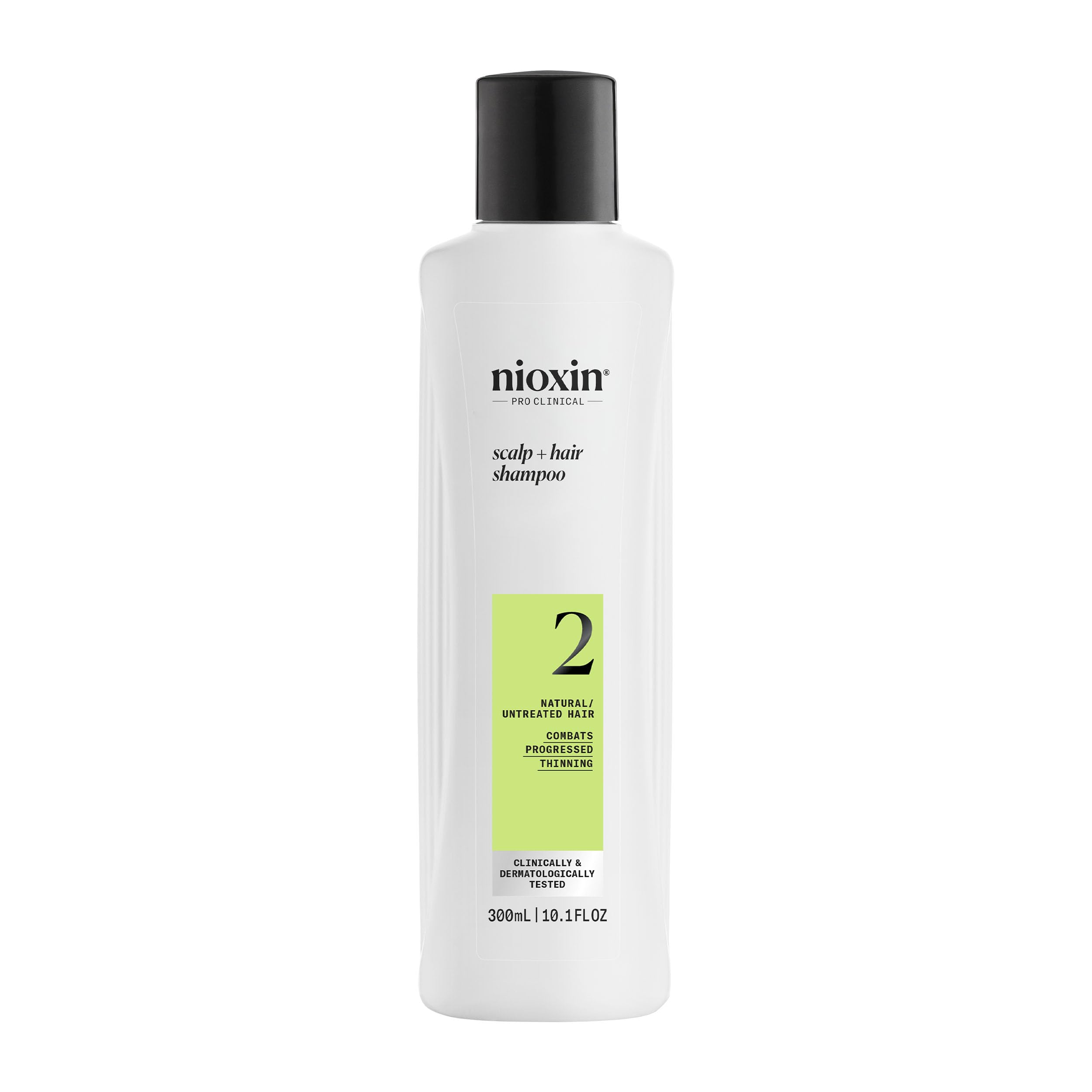 Nioxin front packaging showing clear branding and product benefit