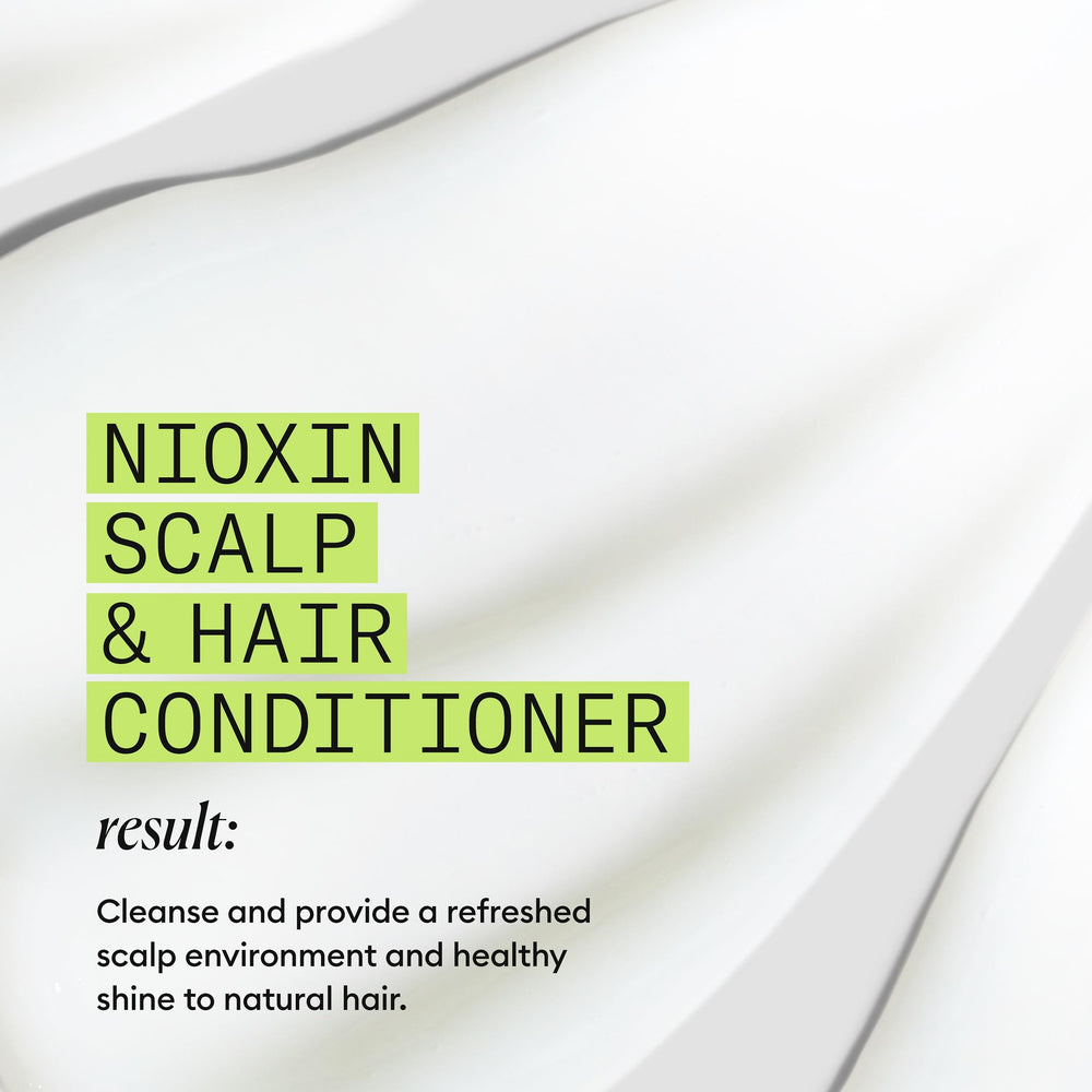 NIOXIN in a salon setting presenting professional-grade thinning hair care