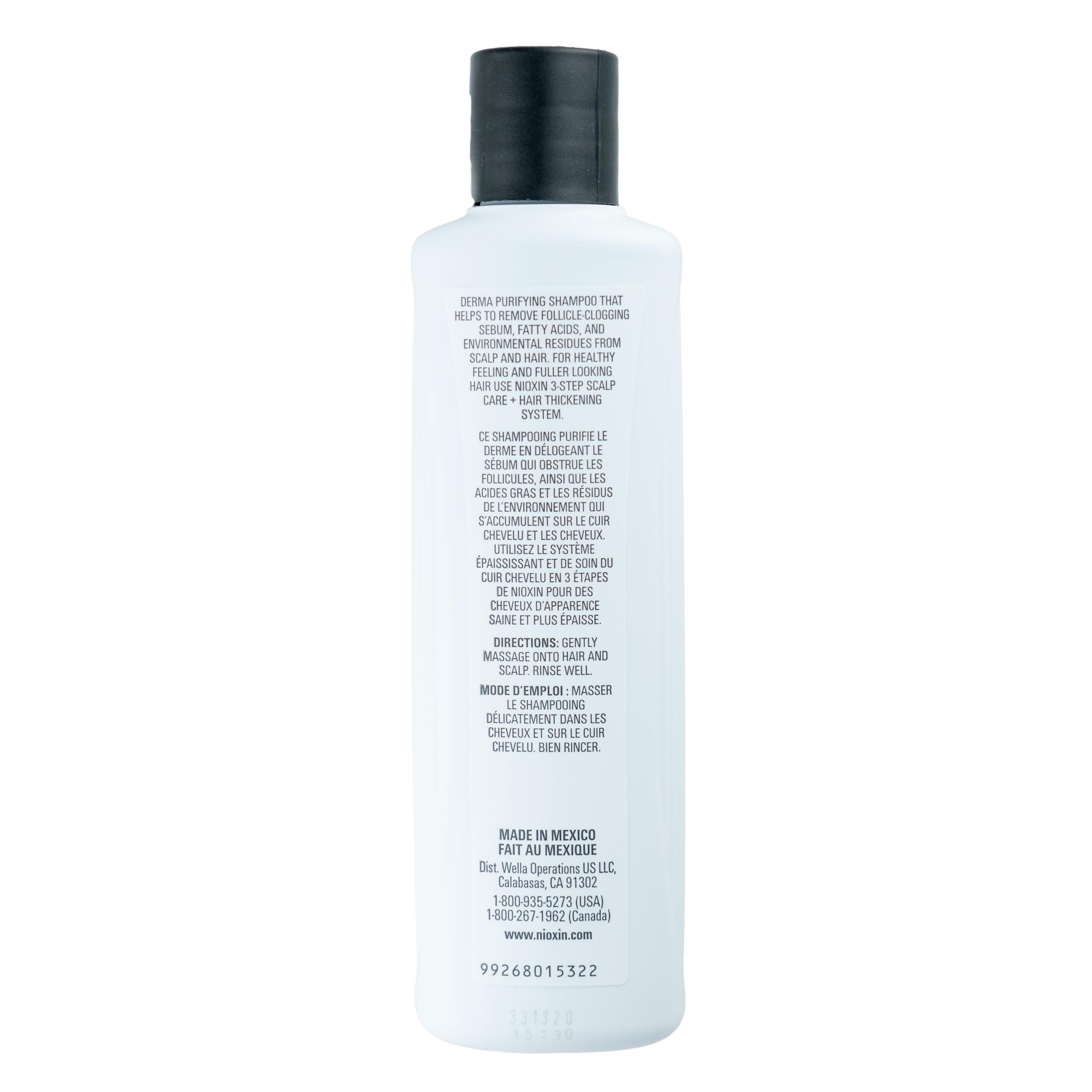 Nioxin applied by stylist demonstrating professional application advantage
