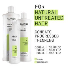 NIOXIN conditioner texture close-up showing lightweight creamy formula