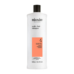NIOXIN front packaging showing product and benefits for fuller-looking hair