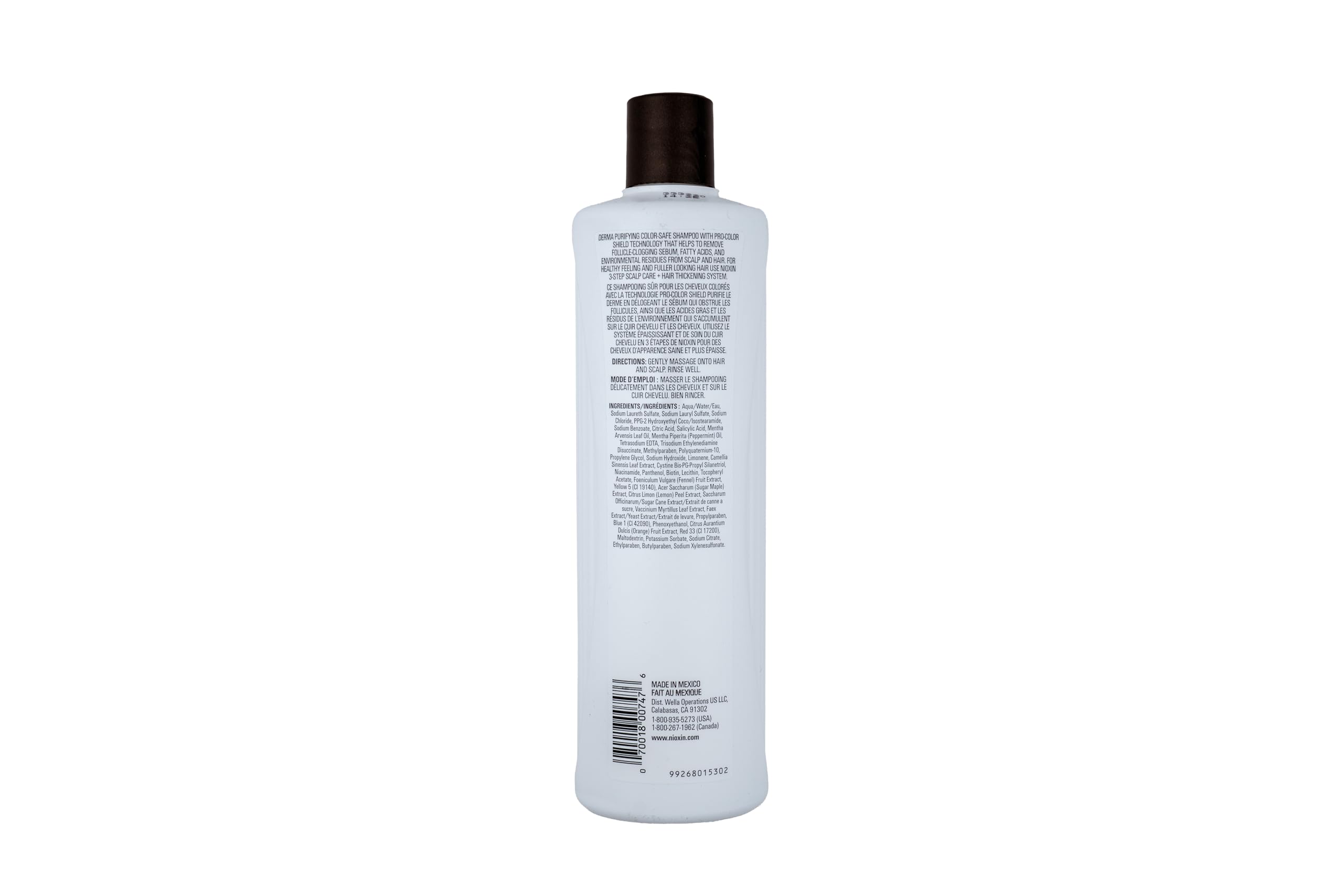 NIOXIN technology illustration representing Activ Renewal and Pro-Color Shield