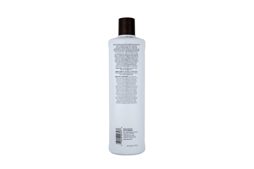 NIOXIN technology illustration representing Activ Renewal and Pro-Color Shield