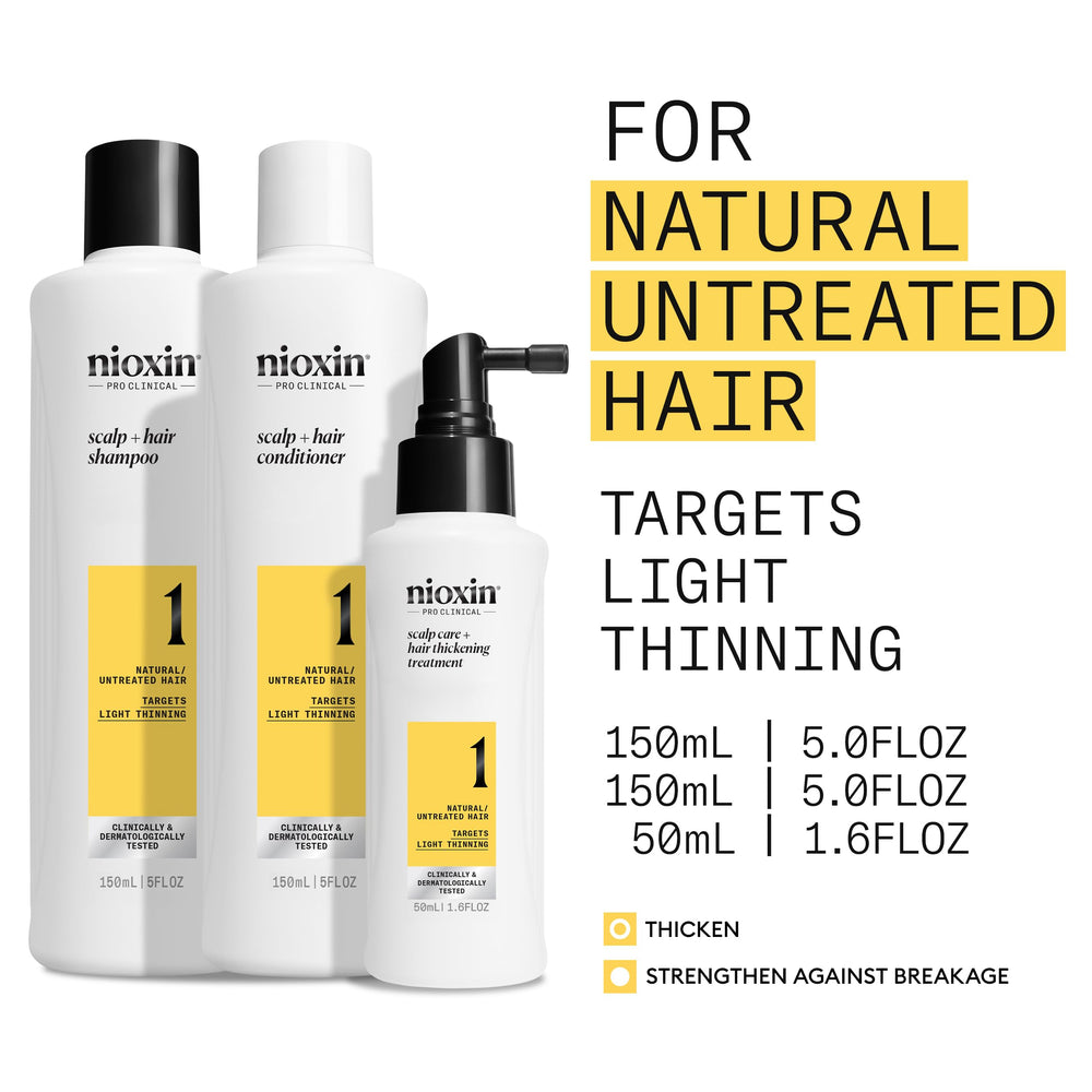NIOXIN scalp therapy conditioner bottle delivering lightweight moisture and strength