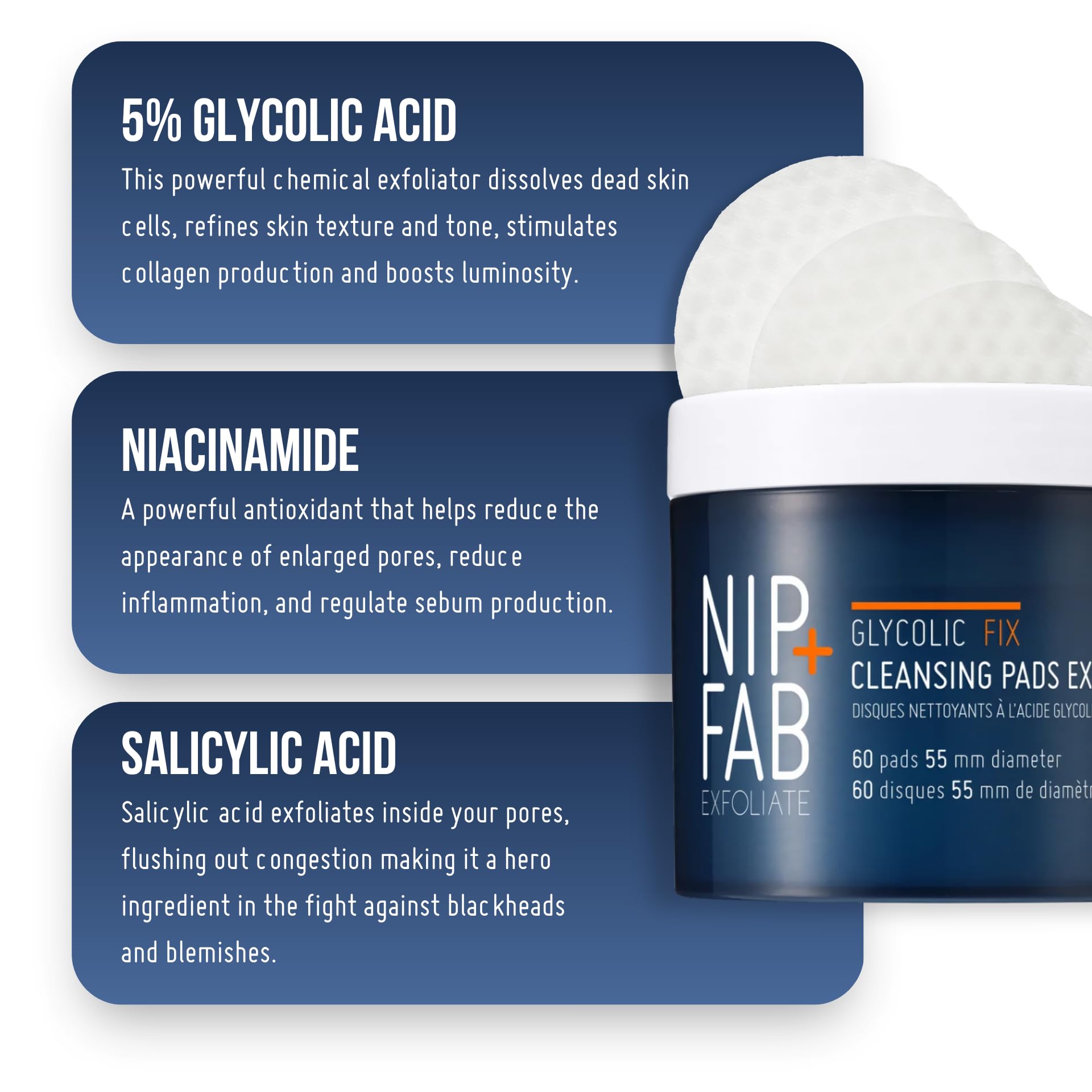 Nip+Fab on bathroom shelf in night routine context showing convenience