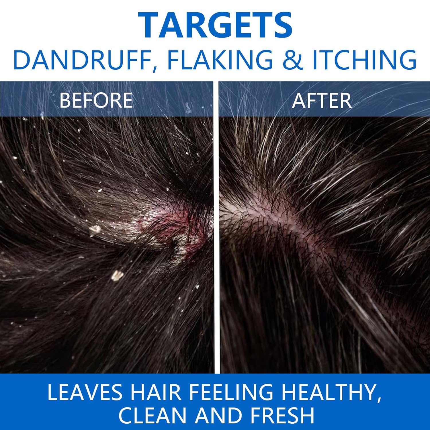 NIPPORI shampoo lather on wet hair showing effective cleansing