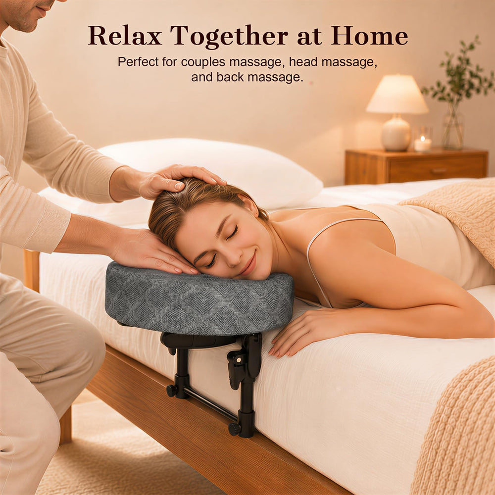 Nircuki U-shaped face pillow close-up with breathable comfort