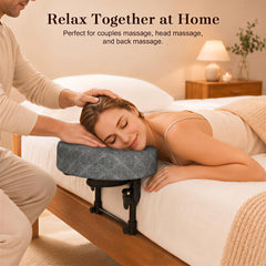 Nircuki U-shaped face pillow close-up with breathable comfort