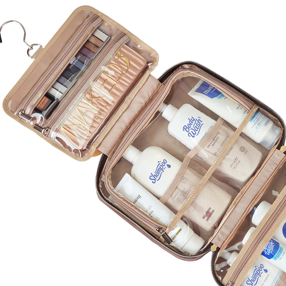 NISHEL elastic pocket detail securing brushes and tubes to prevent spills and keep order