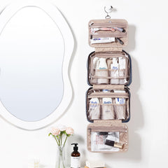 NISHEL unfolded interior showing organized compartments and easy access