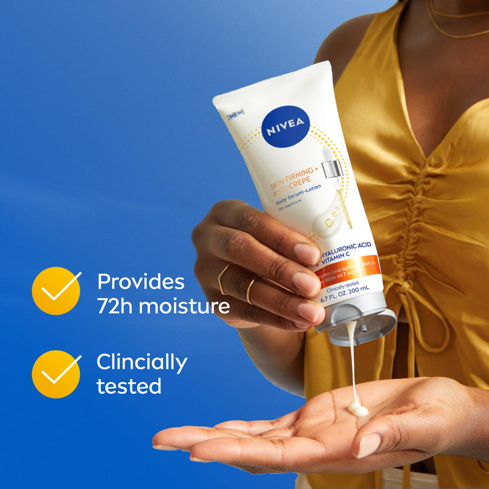 NIVEA back label showing ingredients list, supports transparency benefit