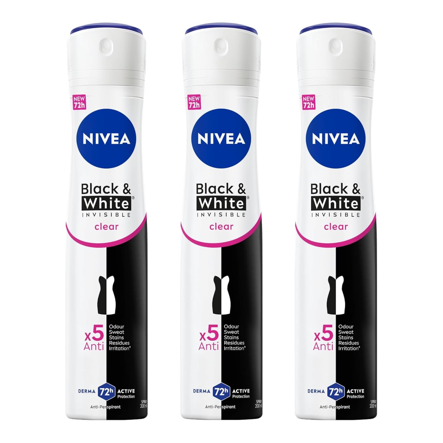 NIVEA front packaging showing product and benefits for confidence