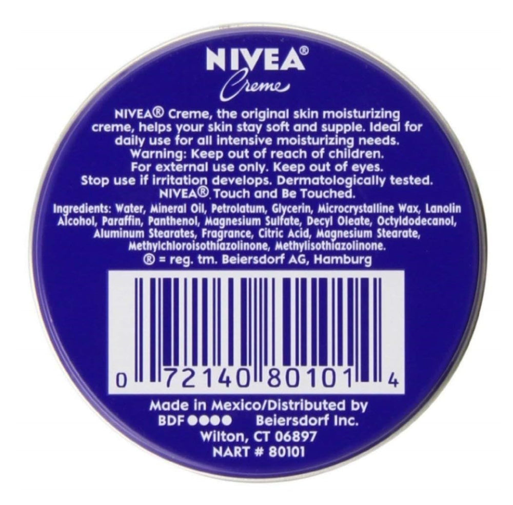 NIVEA Creme rich texture close-up illustrating thick moisturizing formula benefit