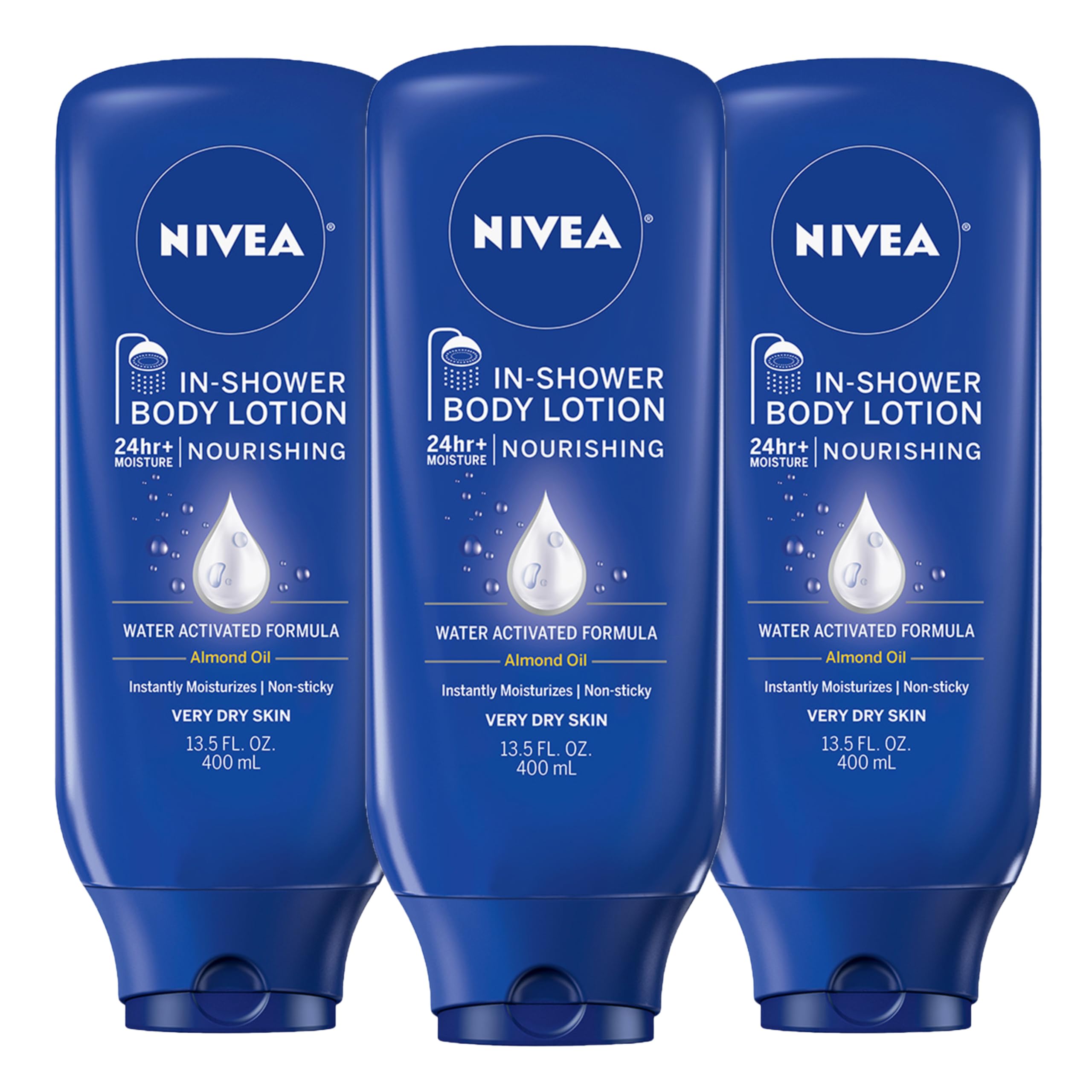 NIVEA front packaging showing multipack and easy-pump convenience
