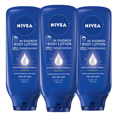 NIVEA front packaging showing multipack and easy-pump convenience