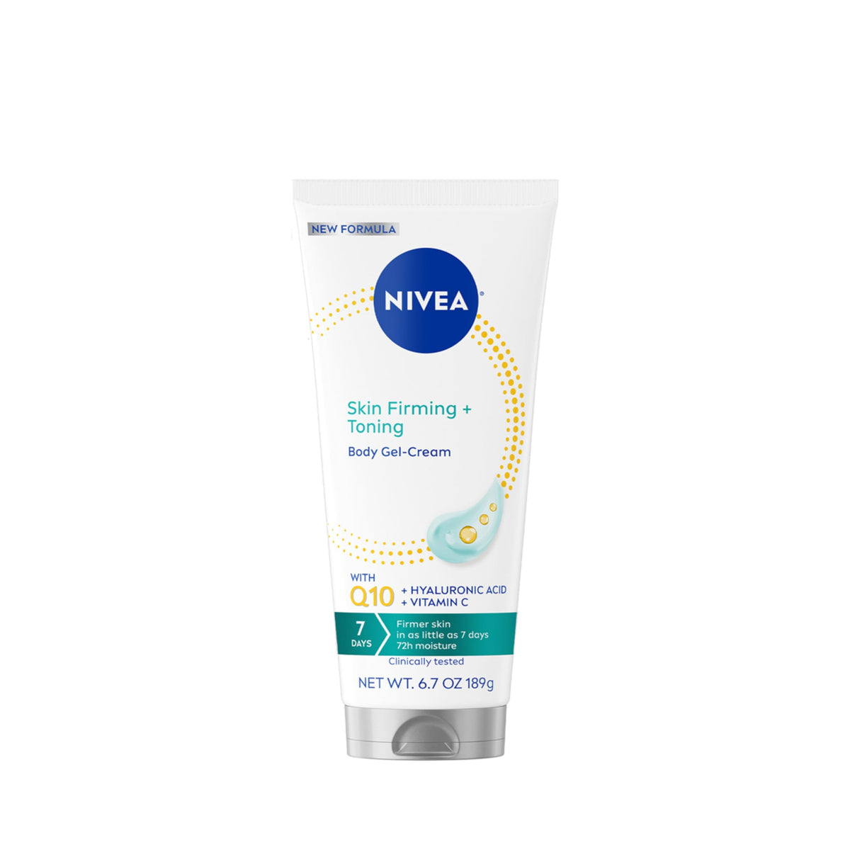 NIVEA front tube shot showing product design and quick visual identification benefit
