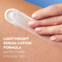 NIVEA Q10 and active ingredient visual, emphasizes firming benefit