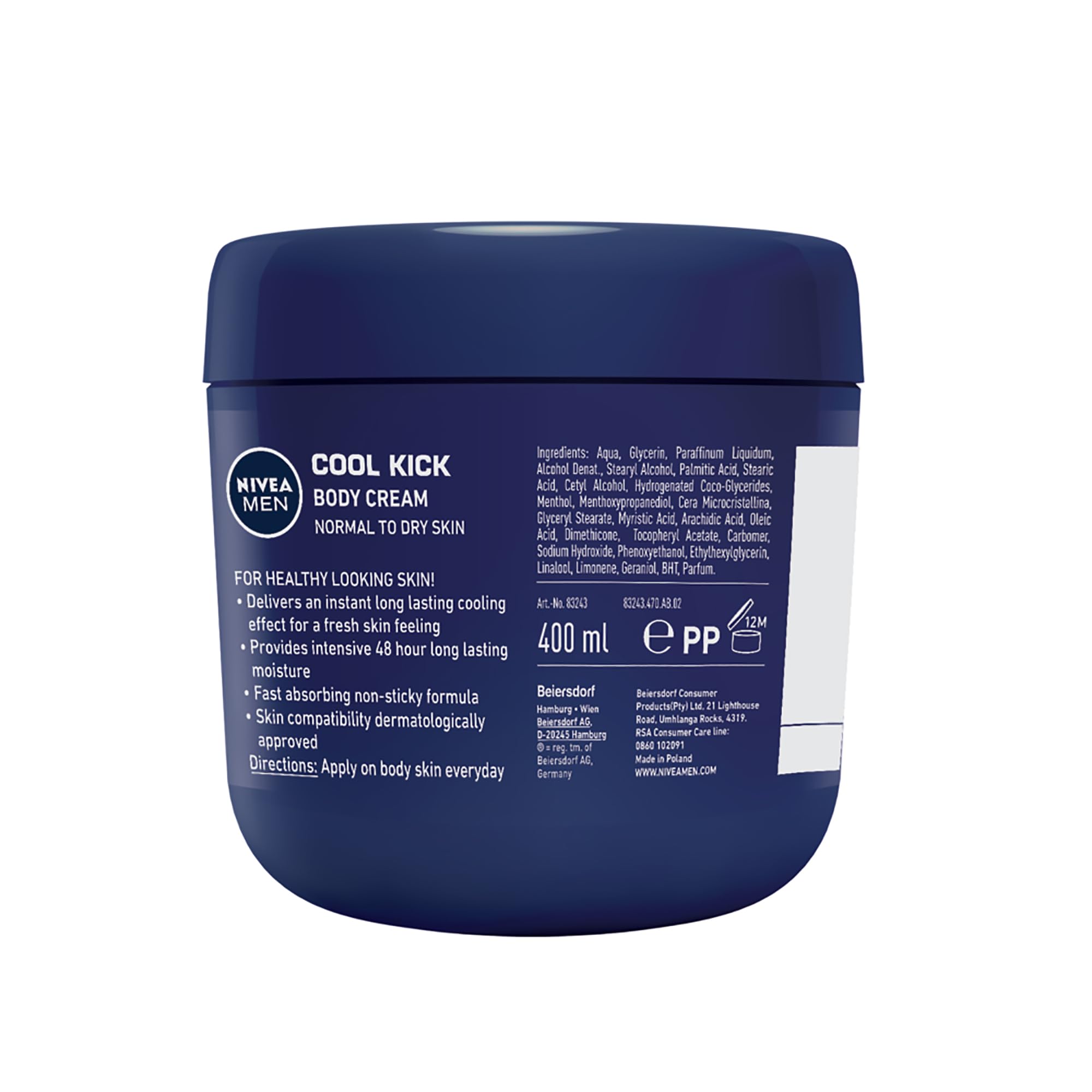 NIVEA Men scent concept visual conveying invigorating masculine fragrance