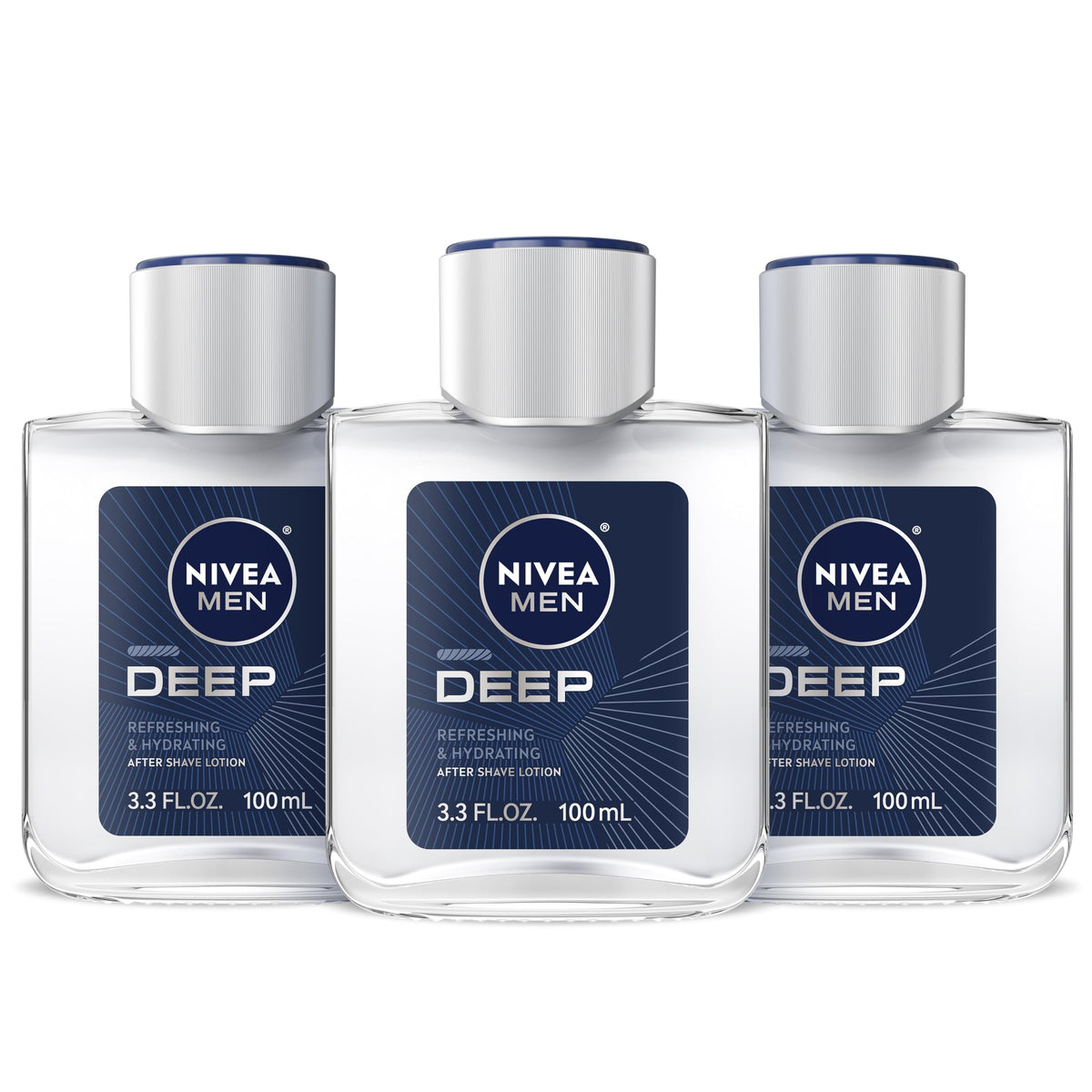 NIVEA MEN front packaging showing bottle and label for quick recognition and reassurance