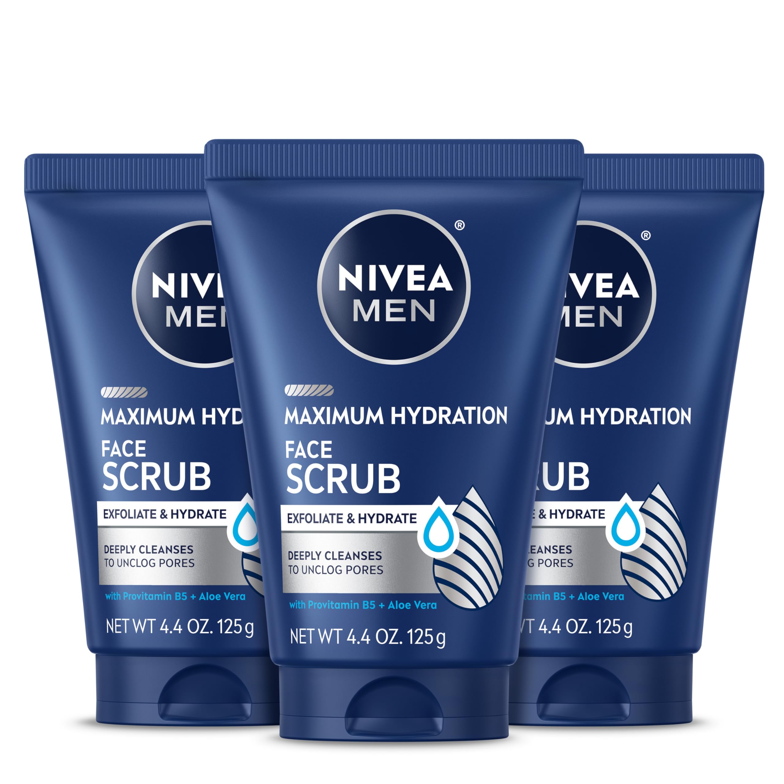 NIVEA MEN front packaging showing product and benefits for clear skin