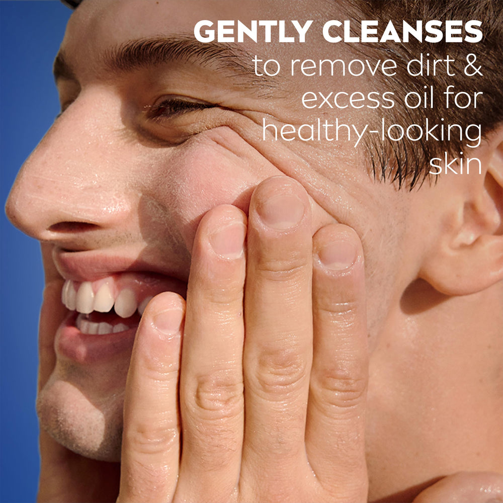 NIVEA MEN lotion texture dispensed to show lightweight finish