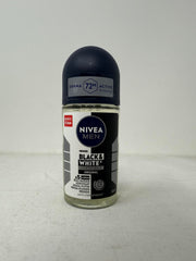 NIVEA Men roll-on applicator closeup demonstrating easy, precise application benefit