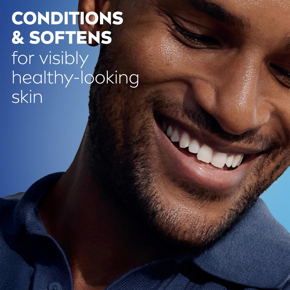 NIVEA MEN applying gel into beard demonstrating conditioning and soothing