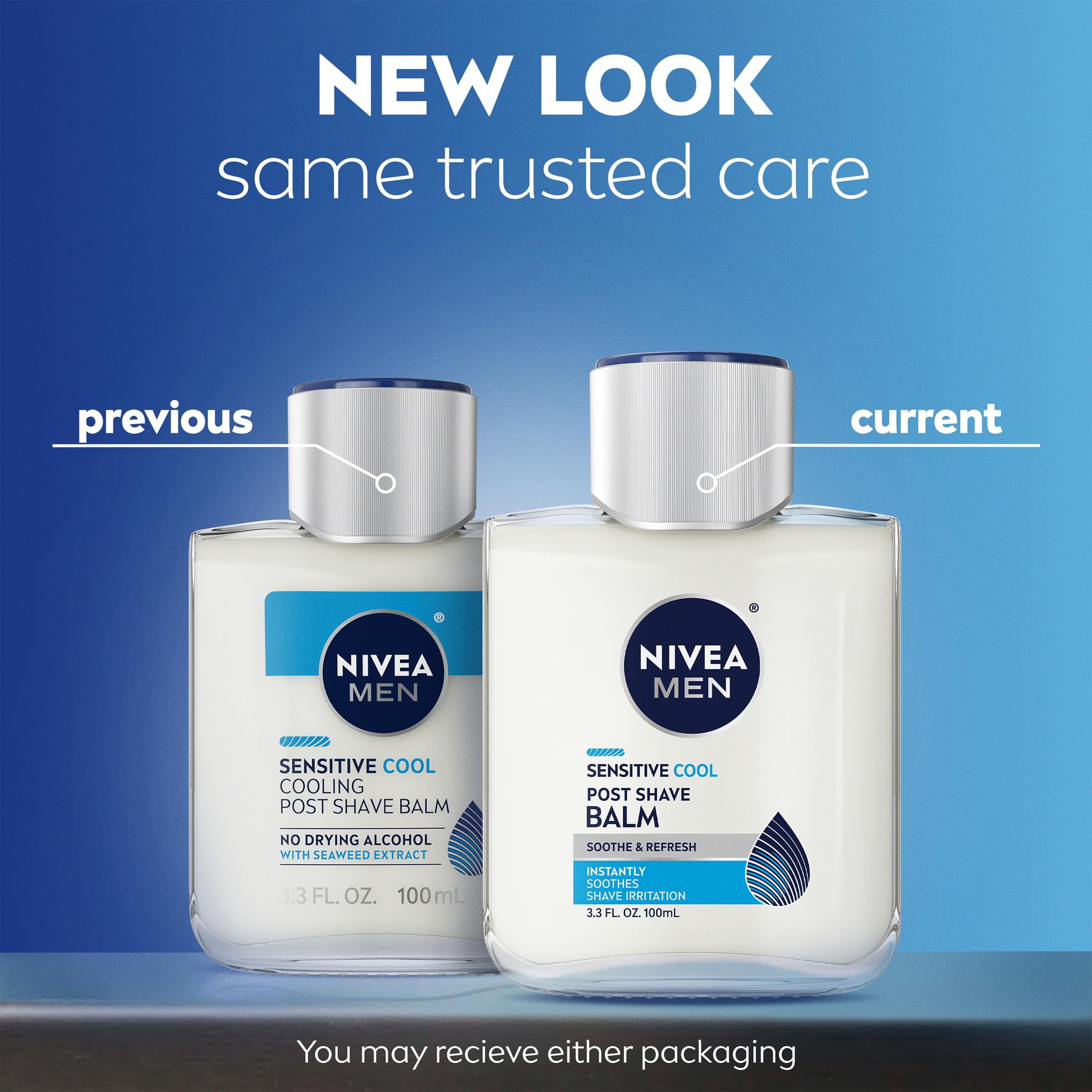 NIVEA MEN cap and dispenser detail for easy application benefit