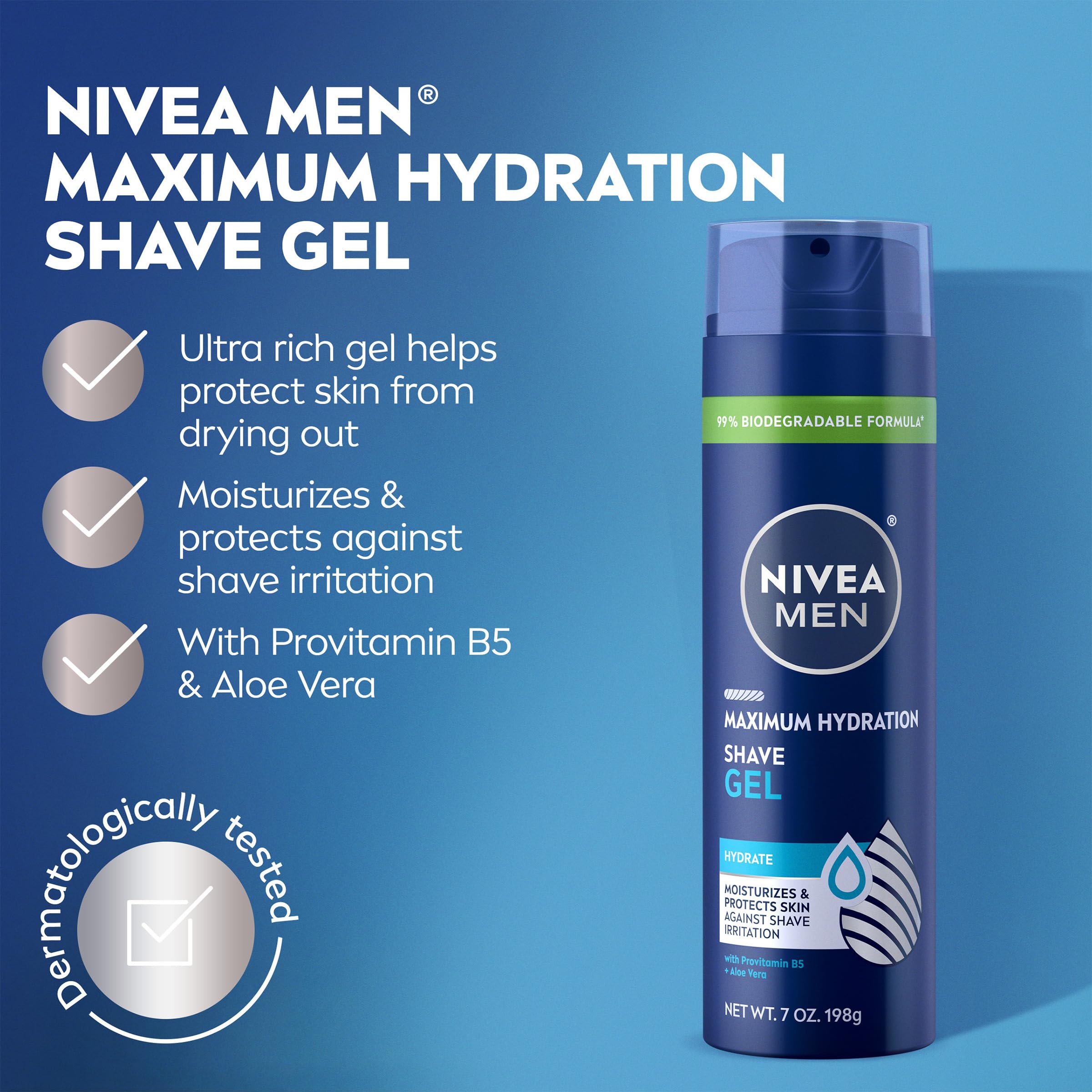 NIVEA MEN pump dispensing lather demonstrating easy application and coverage
