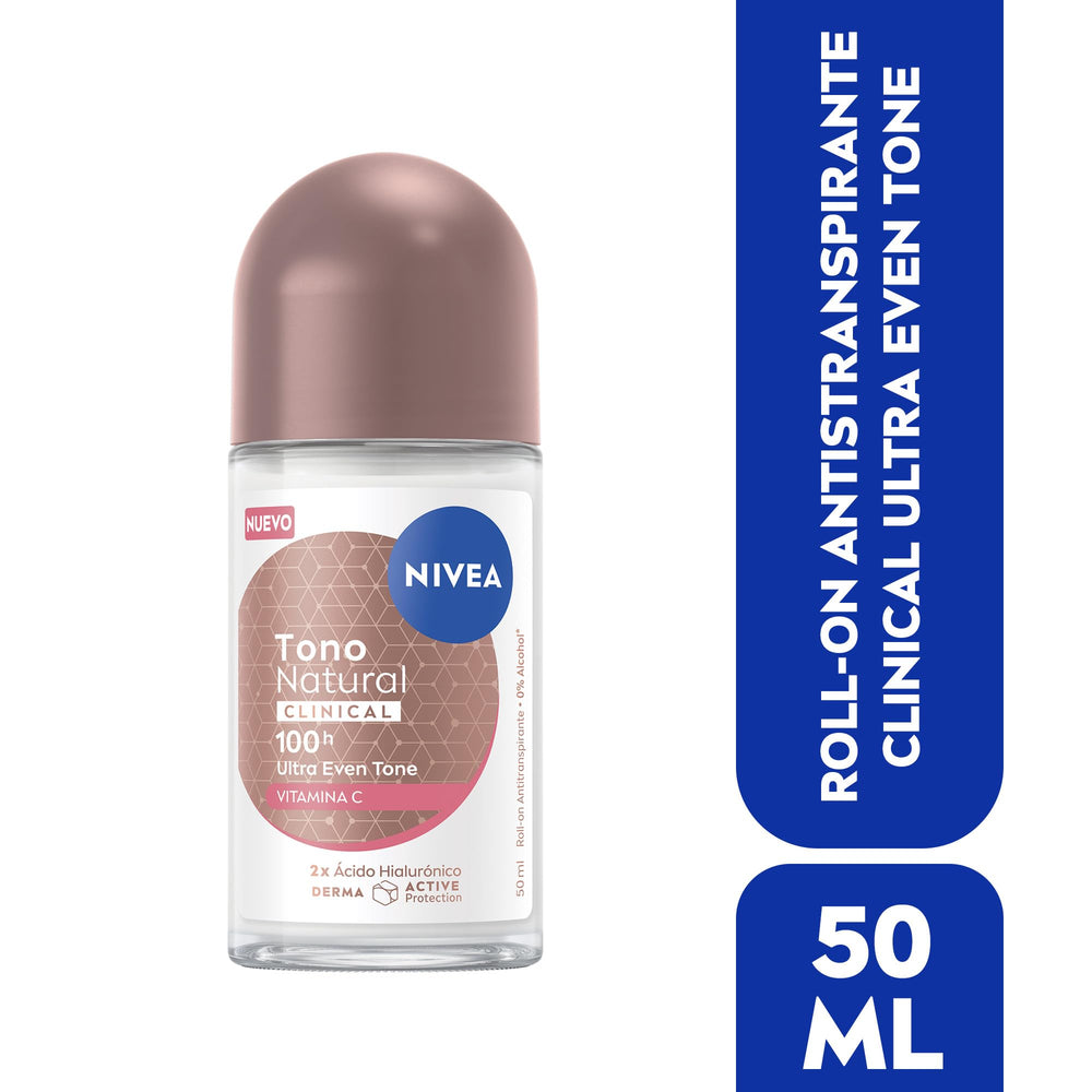 NIVEA rollerball closeup illustrating smooth application and even coverage