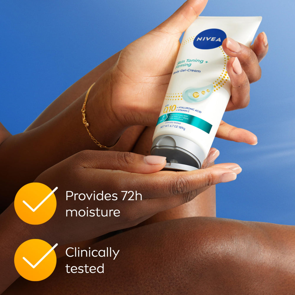 NIVEA with orange slices representing Vitamin C antioxidant boost