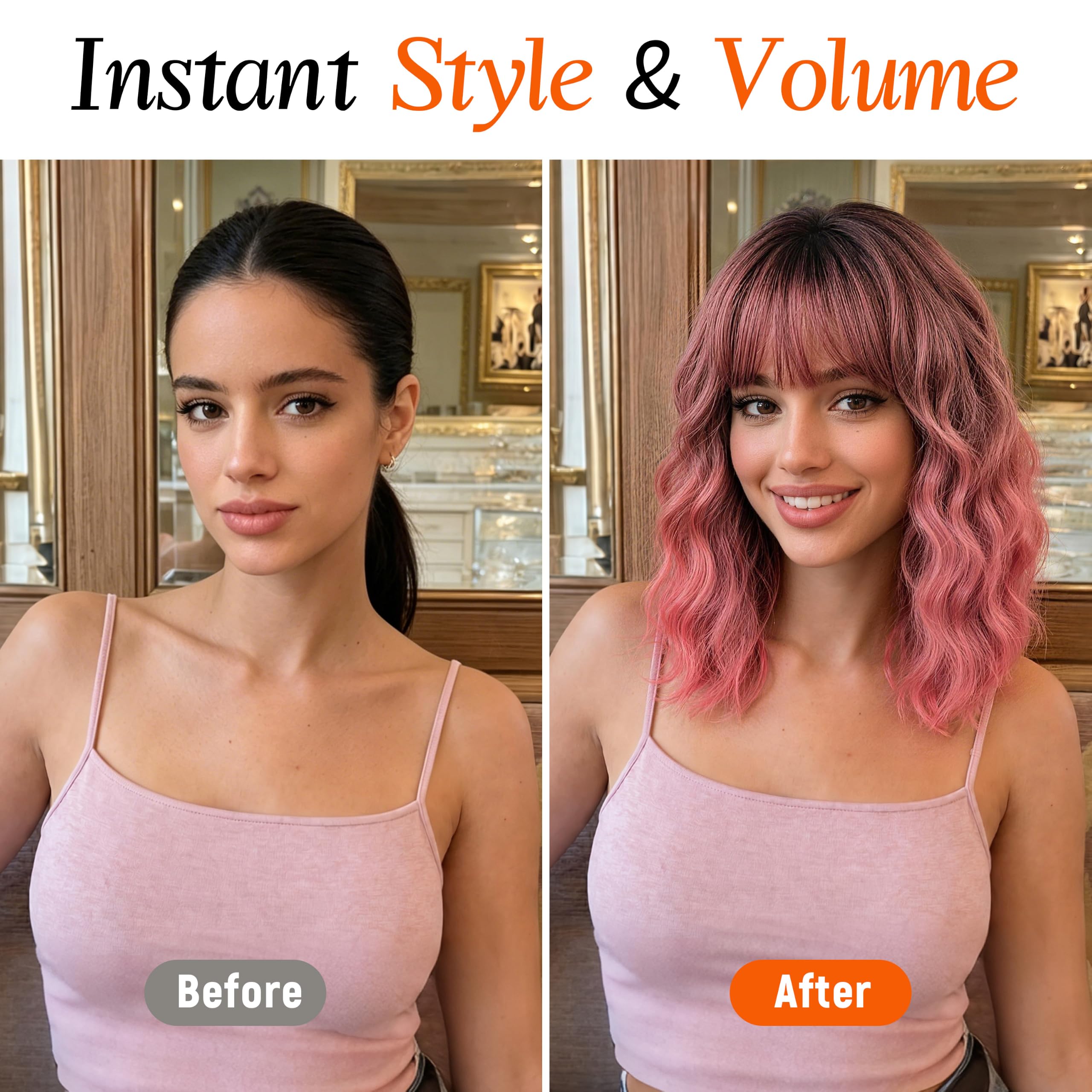 Nnzes back view curl length displaying shoulder-length bounce