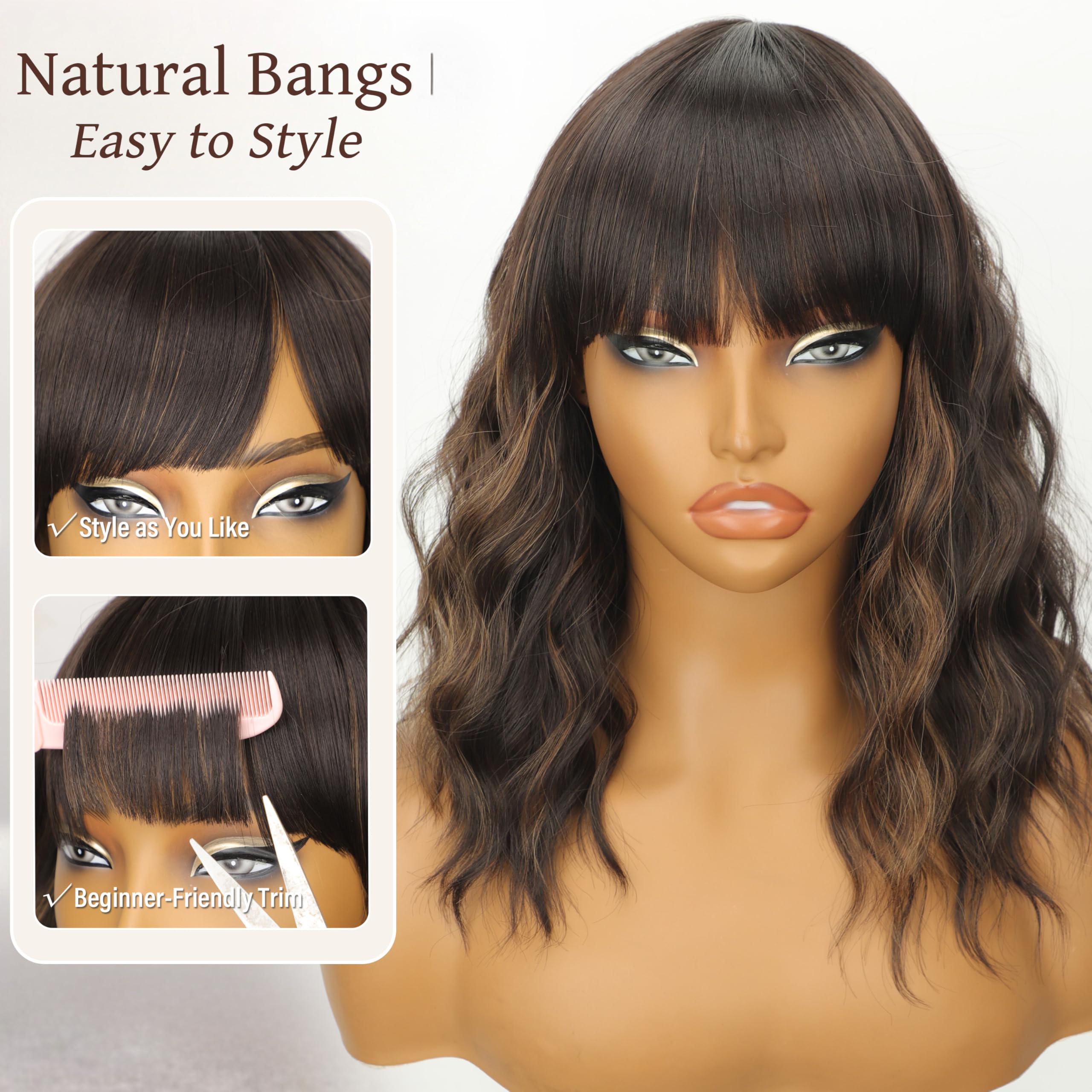 Nnzes side profile worn bob demonstrating soft waves and face-framing benefit