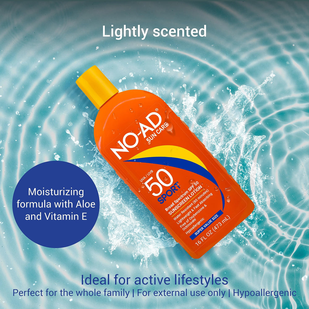 NO-AD lotion texture closeup showing creamy consistency and moisturization