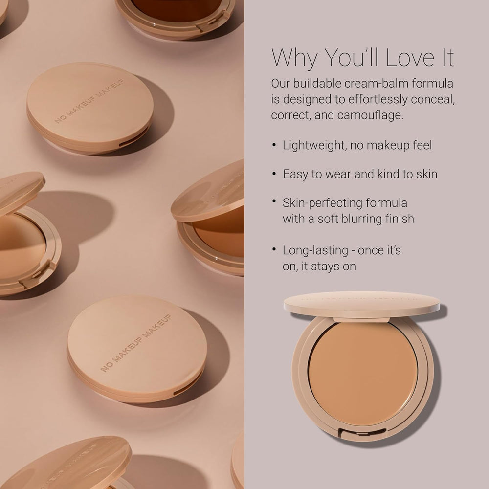 No Makeup Makeup Perfect Foundation Brush closeup highlighting even buffing